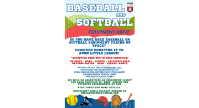 Baseball and Softball Equipment Drive